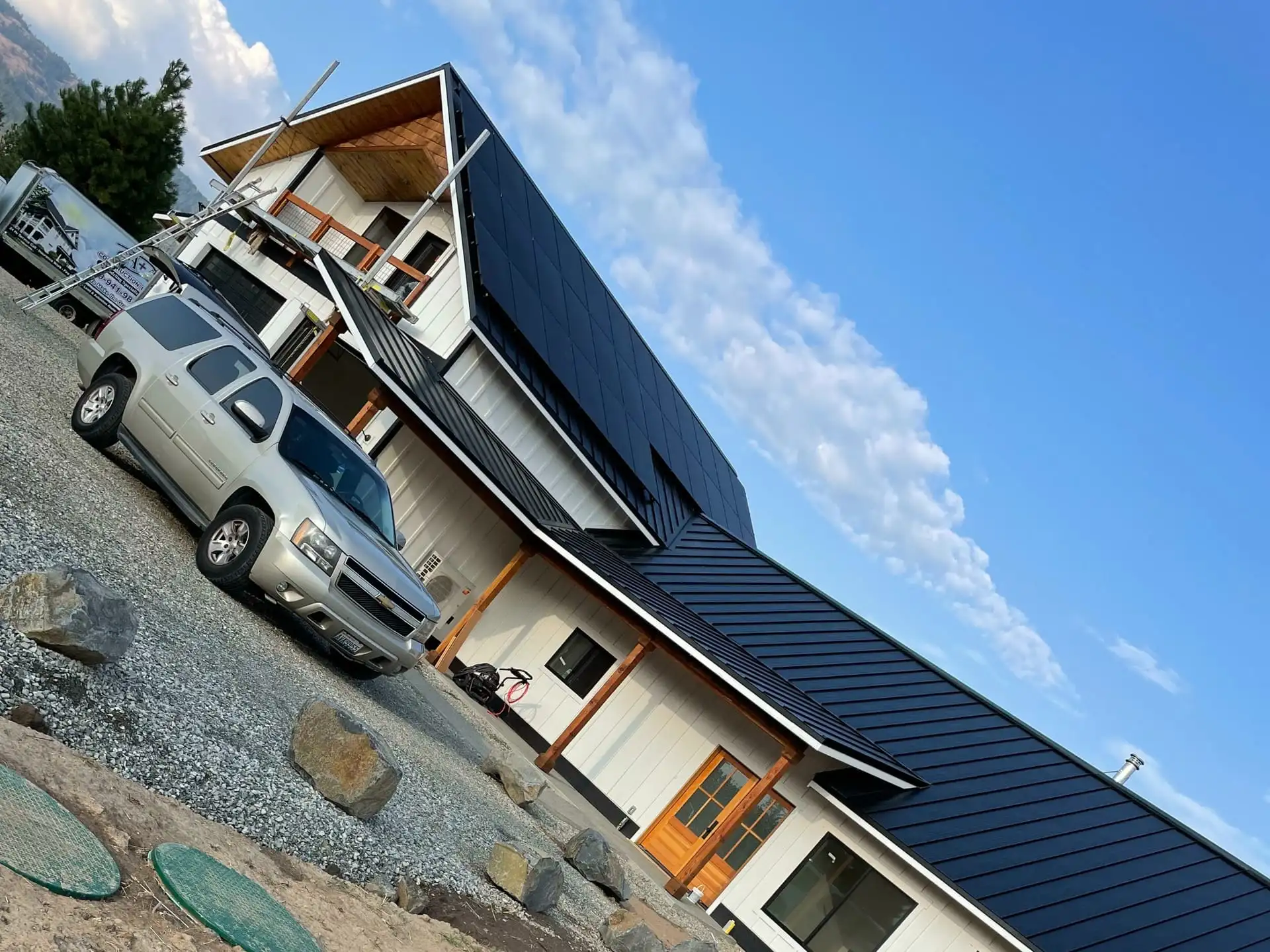 Storm-damage roofing project